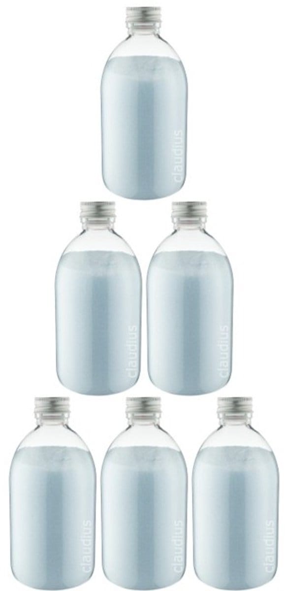 Scrubzout Opium 650 gram - Fles met aluminium dop - set van 6 stuks - Hydraterende Lichaamsscrub