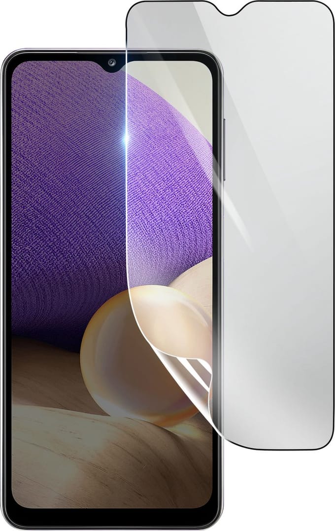 3mk, Geschikt voor Samsung Galaxy A32 5G, Schokbestendige Hydrogel Screenprotector, Transparant
