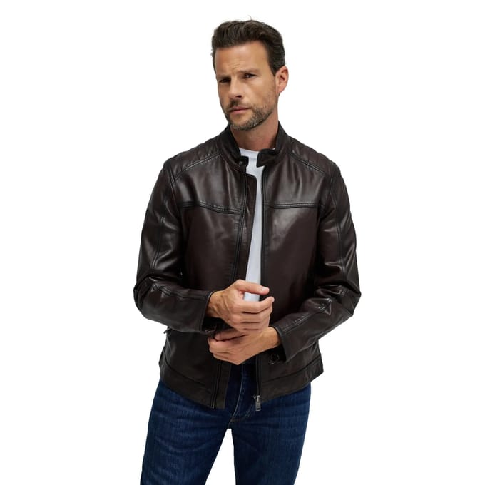 Leren jas Salsa Jeans