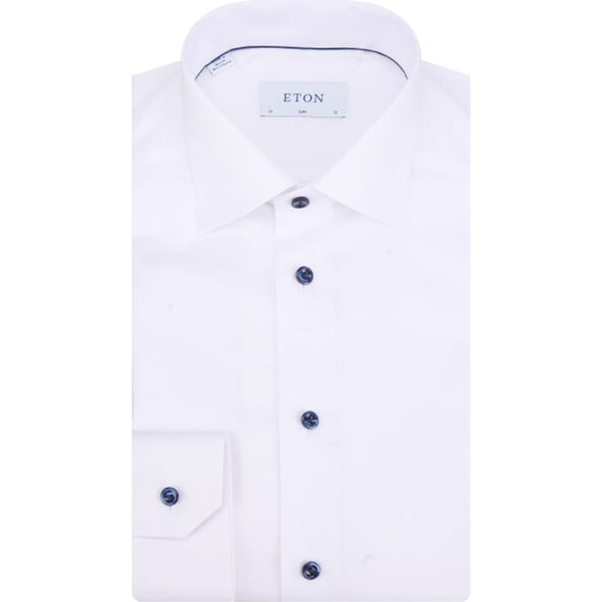 Eton Overhemd met lange mouwen