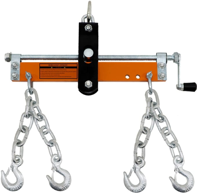 Motorlastverdeler - oranje - 520 mm - 900 kg draagvermogen