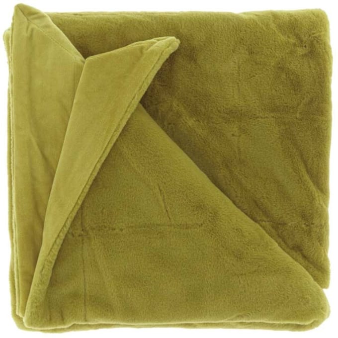 Unique Living - Plaid Klaas 150x200cm Moss Green