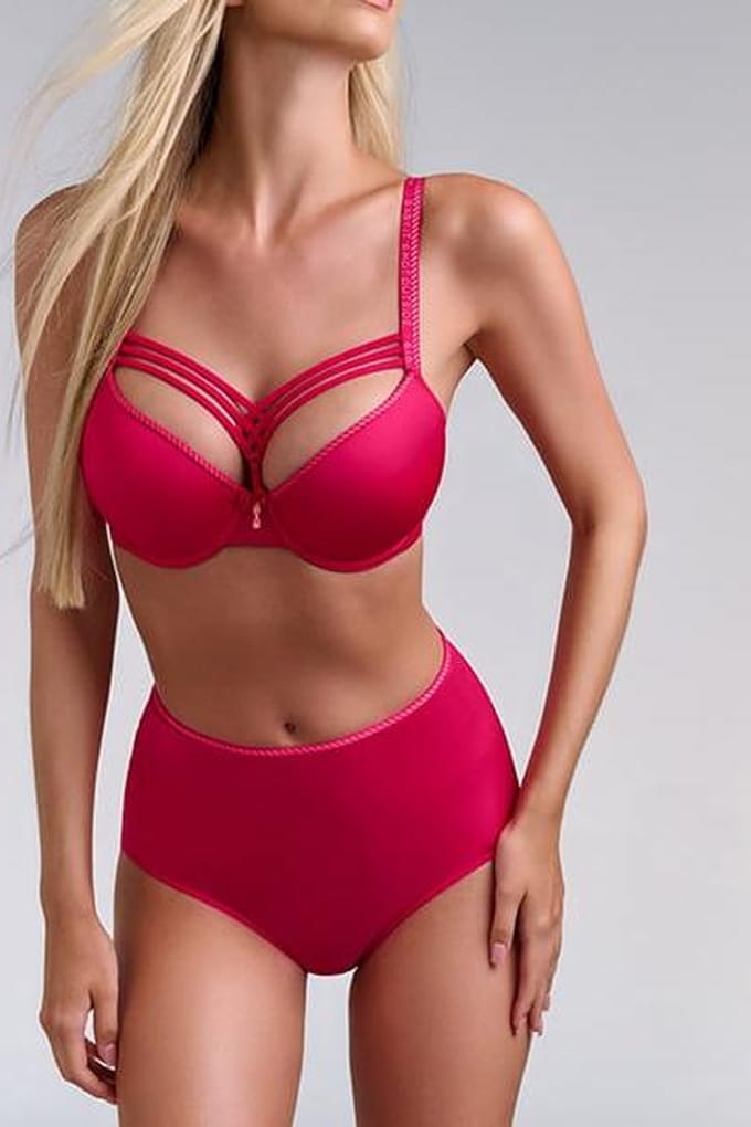 Marlies Dekkers Dame De Paris Azalea Red Briefs Größe: XL | Unterhosen Outlet | Damen | Rot