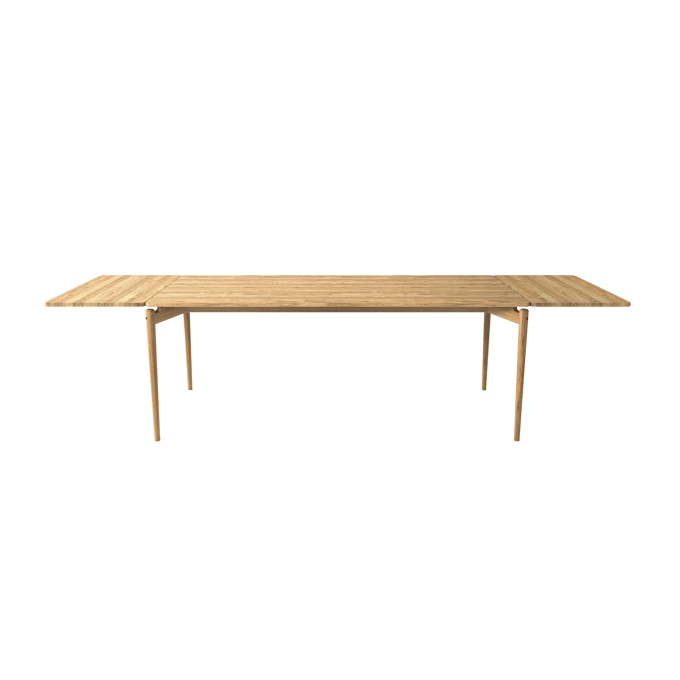 bruunmunch Uitschuifblad Pure Dining eettafel - eiken wit, geolied