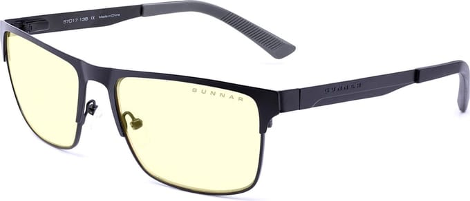 GUNNAR - Pendleton Gaming Bril - Computerbril - Blauw Licht Bril - Blue Light Glasses 0.2 Sterkte - Slate - Amber