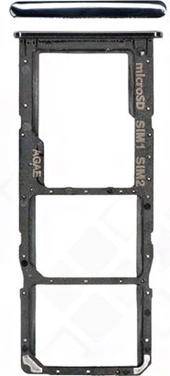 For Samsung Galaxy A51 Sim Card Tray ( Black)