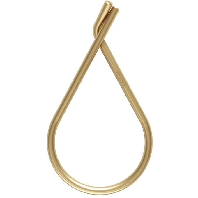 Moebe - Sleutelhanger - messing - goud