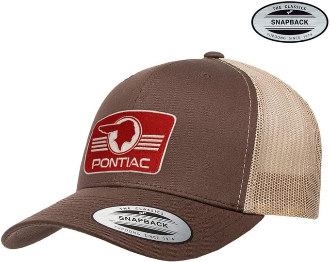 Pontiac Retro-logopatch Premium truckerpet GM-93-PONT9901-CB68