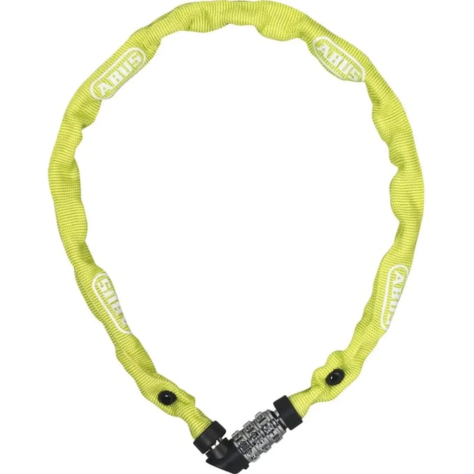 Fietsslot ABUS Kettingslot - 1200 Web - Security level 3 - oranje - 110 cm - Geschikt voor kinderfietsen