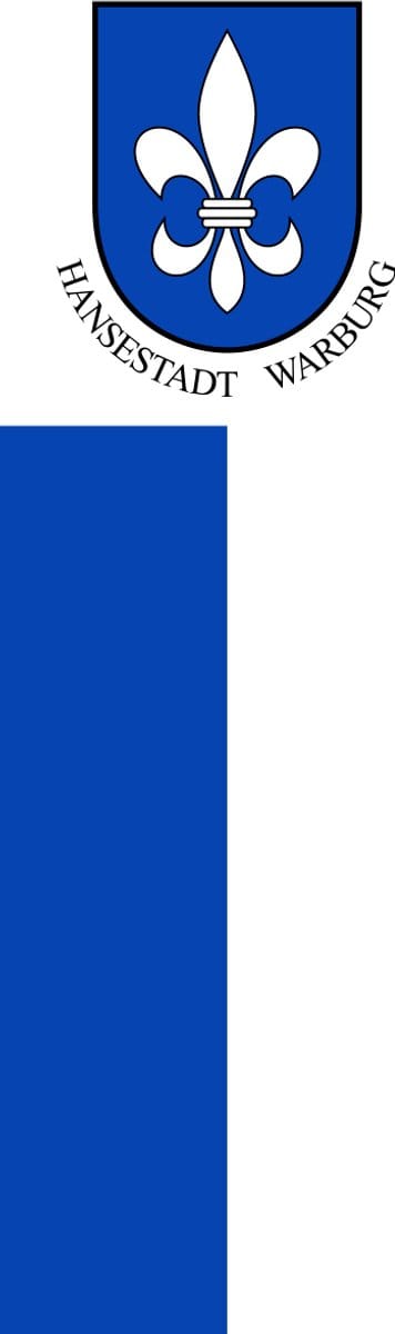Vlag Warburg 100x150cm