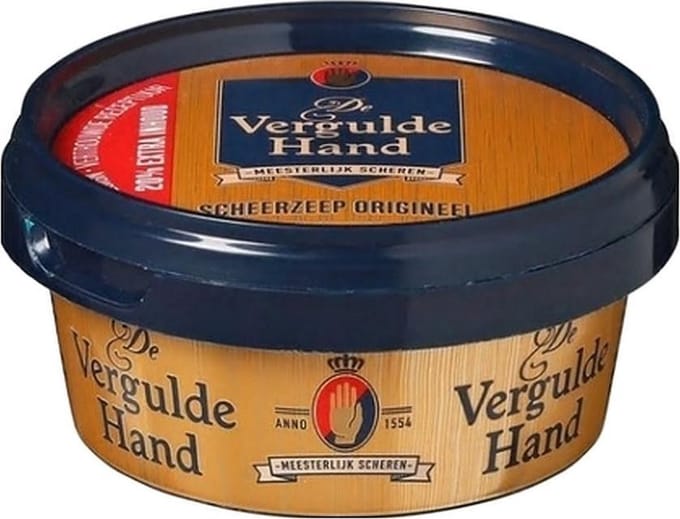 De Vergulde Hand Scheertablet – Original, 75 g - 6 stuks