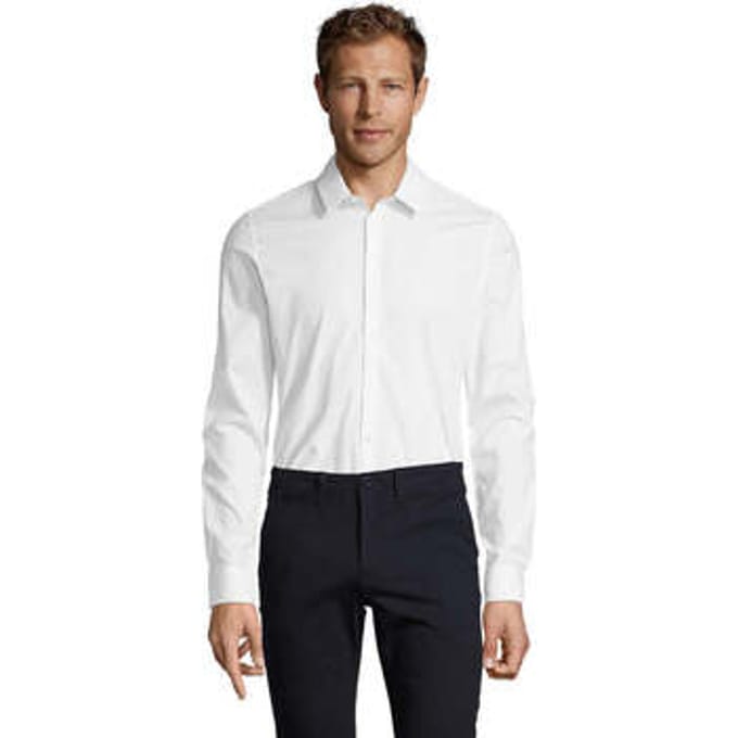 Overhemd Lange Mouw Sols BLAKE MODERN HEREN - STRETCH SHIRT, LANGE MOUWEN