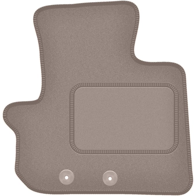 Beige bestuurdersmat voor: Toyota IQ hatchback (2009-)