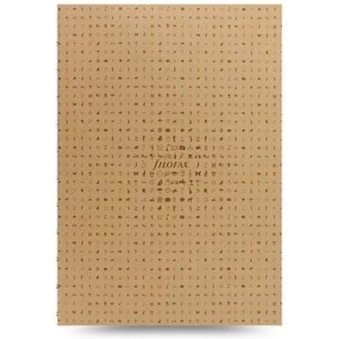 Filofax icon navulling a5 gelinieerd, kraft