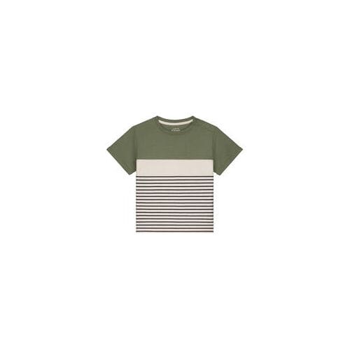 Prénatal peuter T-shirt Light Khaki Green 74 heren