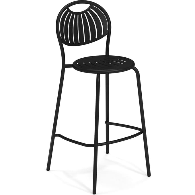 Emu Coupole Barkruk - zwart