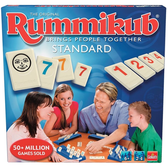 Orginele Rummikub spel - standaard editie Goliath 2-4 spelers