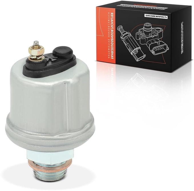 Druksensor Luchtdruk - Hoogteverstelling Sensor - Motorprestaties Meten - Directe Vervanging - 8x8x8 cm - Zwart