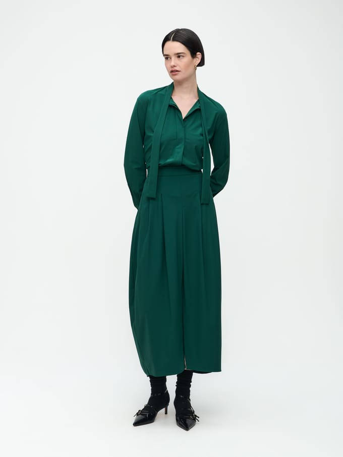 Jack Skirt Technical Jersey | Green - Green / M