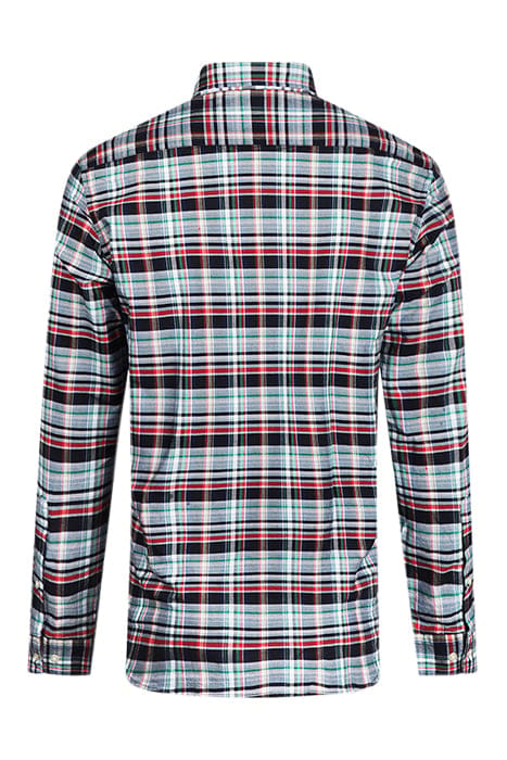 McGregor Summer Check Shirt Navy Größe: M | Casual hemden Outlet | Herren | Blau