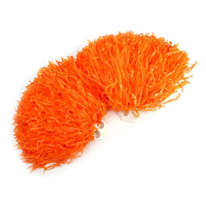 Cheerer Pom Poms Squad Cheer Sportfeest Dans Handige Accessoires (oranje) oranje