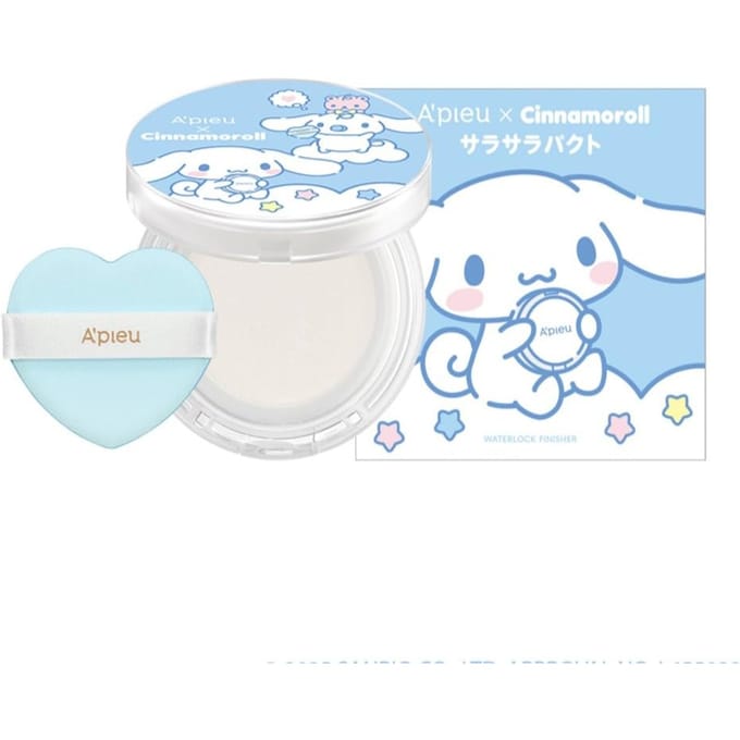 A'PIEU Water Lock Smoothing Pact Cinnamoroll 13g white