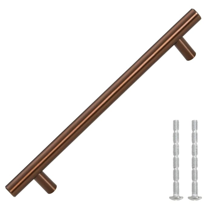 vidaXL - Handvatten - 10 - st - 160 - mm - roestvrij - staal - bronskleurig