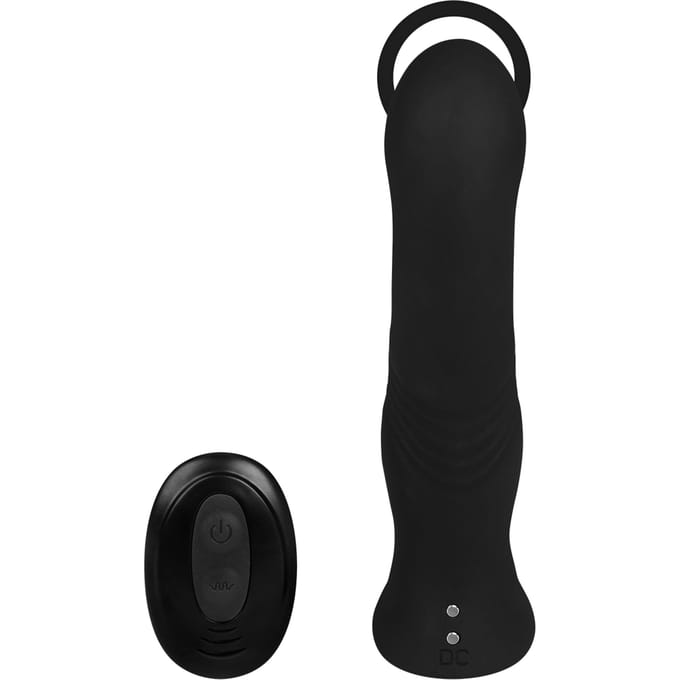 Prostaat vibrator met stotende functie, 16 cm
