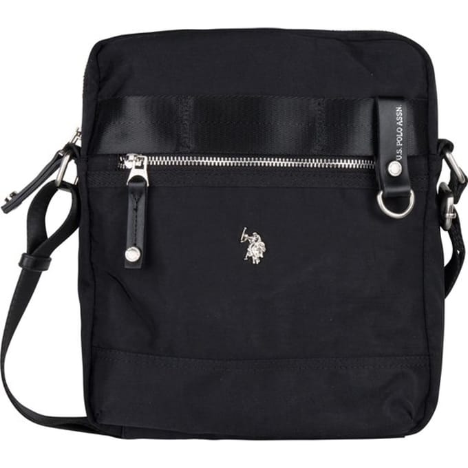US POLO NEW WAGANER Tas Heren - Zwart