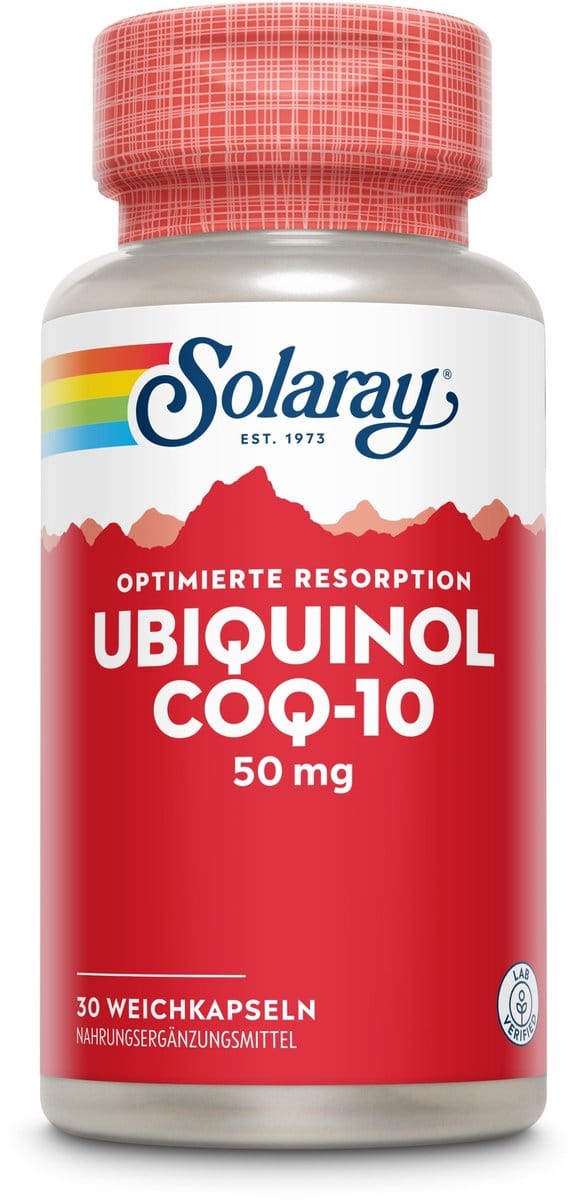 Solaray Ubiquinol CoQ10 50 mg - 30 capsules