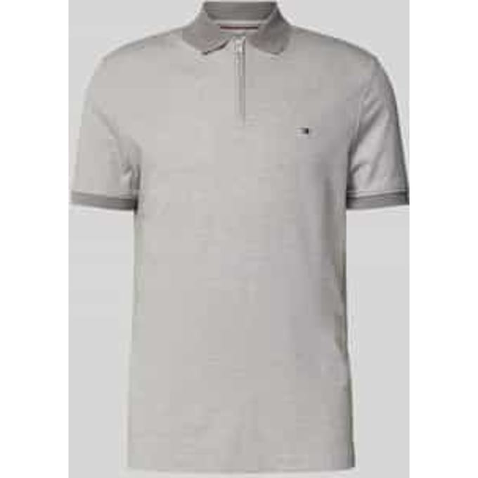 Regular fit poloshirt van katoenmix