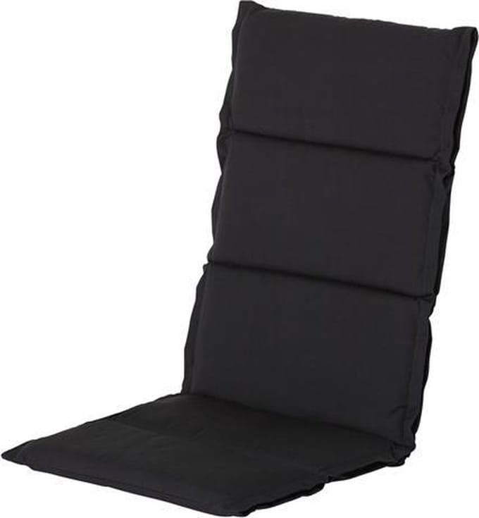 Hartman dun hoog tuinkussen Havana 123x50x5 cm - donkergrijs