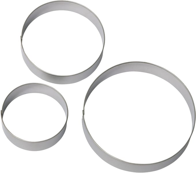 BrandNewCake Uitsteekvormpjes Rond Set/3