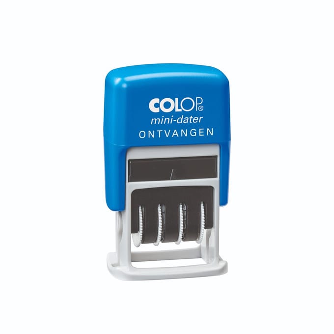 Woord-datumstempel Colop Printer Mini S 160/L2 ontvangen