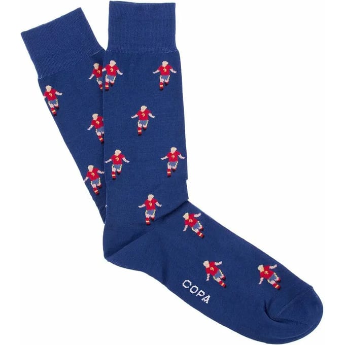 COPA - Spanje 2012 Casual Sokken - 40 - 46 - Blauw