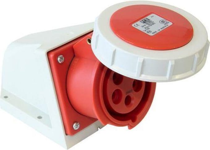 PCE CEE WCD 32A Connector - 5 Polig Vrouwelijk - IP67 - 400V AC - 32A Nominaal Stroom