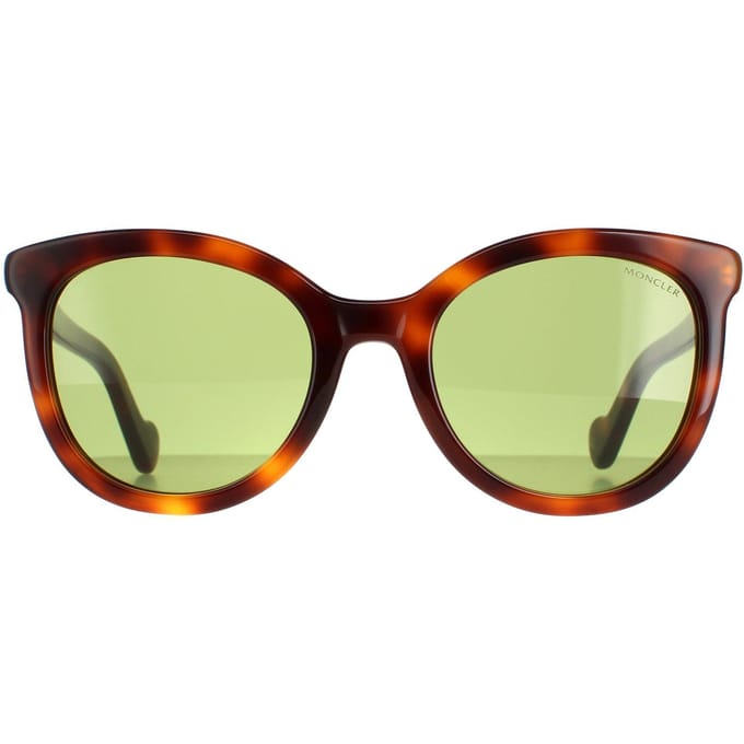 Moncler zonnebril ML0119 52n Dark Havana Green