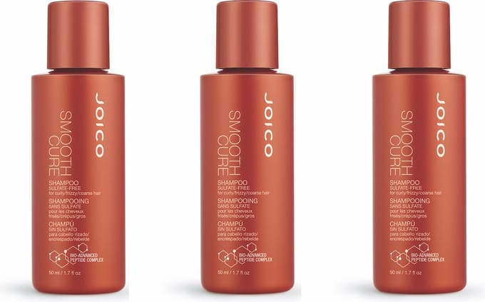 Joico Smooth Cure Sulfate-Free Shampoo 50ml x 3