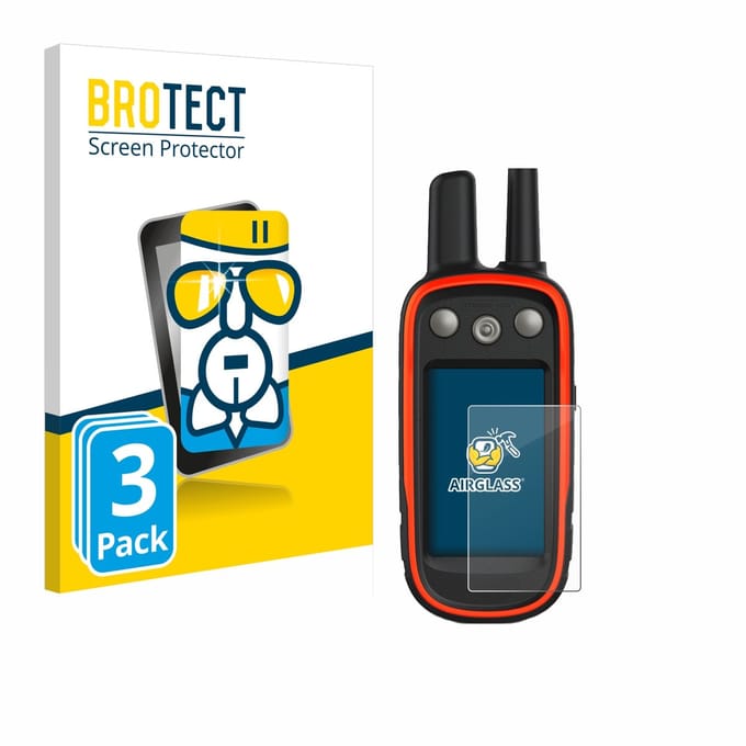 Screenprotector 3 Stuks voor Garmin Atemos 100 Beschermglas transparant