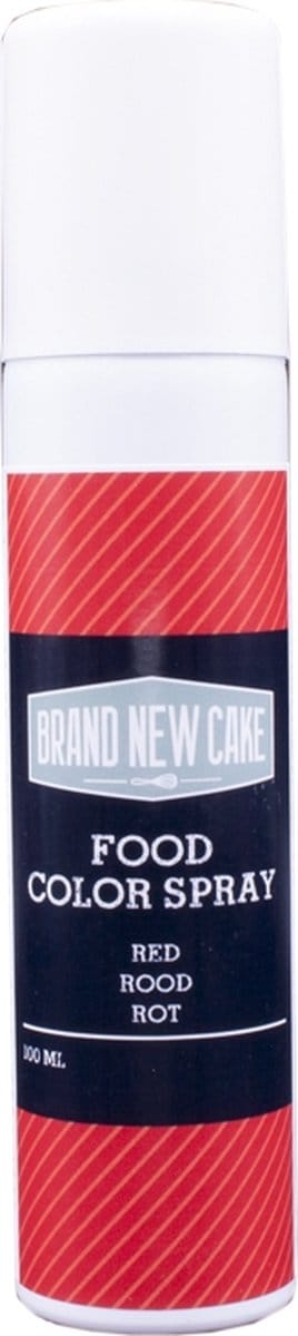 BrandNewCake Kleurspray Rood 100ml.