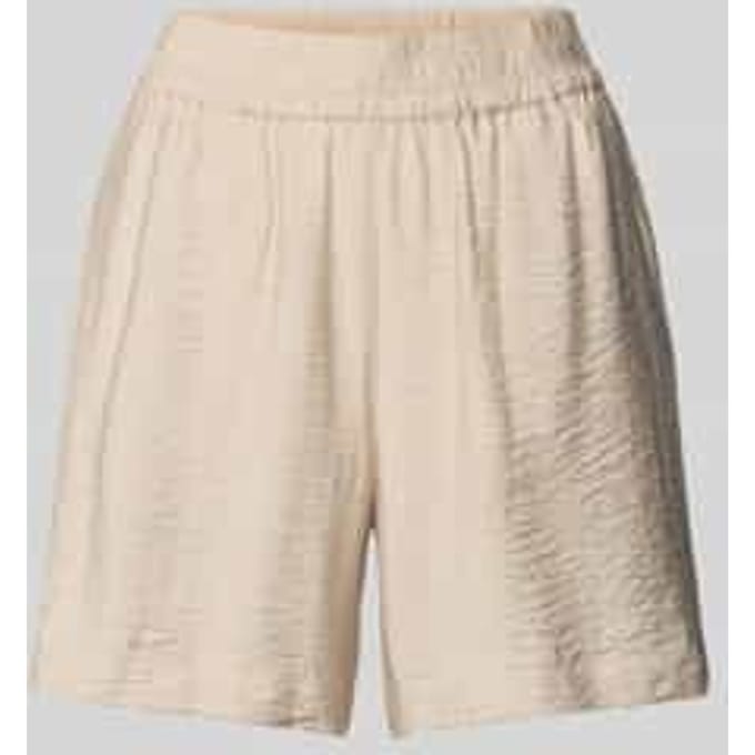 Relaxed fit korte broek in kreuklook, model 'Kelly'