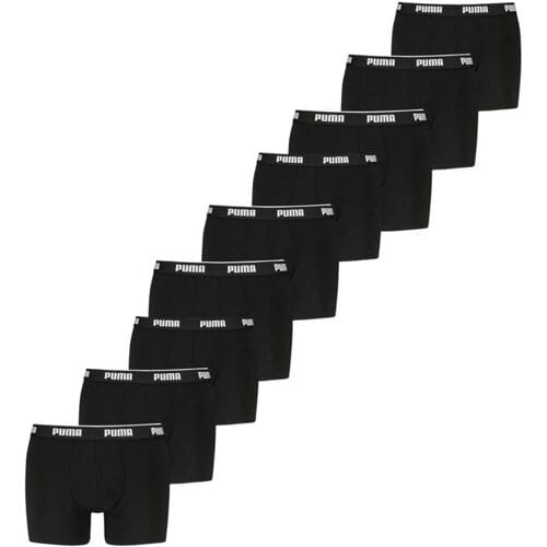 Puma Boxershorts Everyday 9-pack Black / Black-L