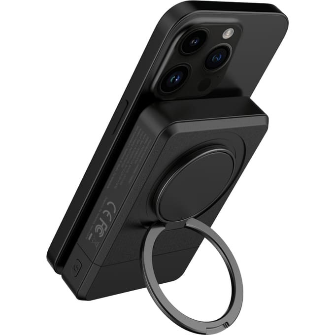 Just in Case Draadloze Powerbank 10.000mAh Zwart