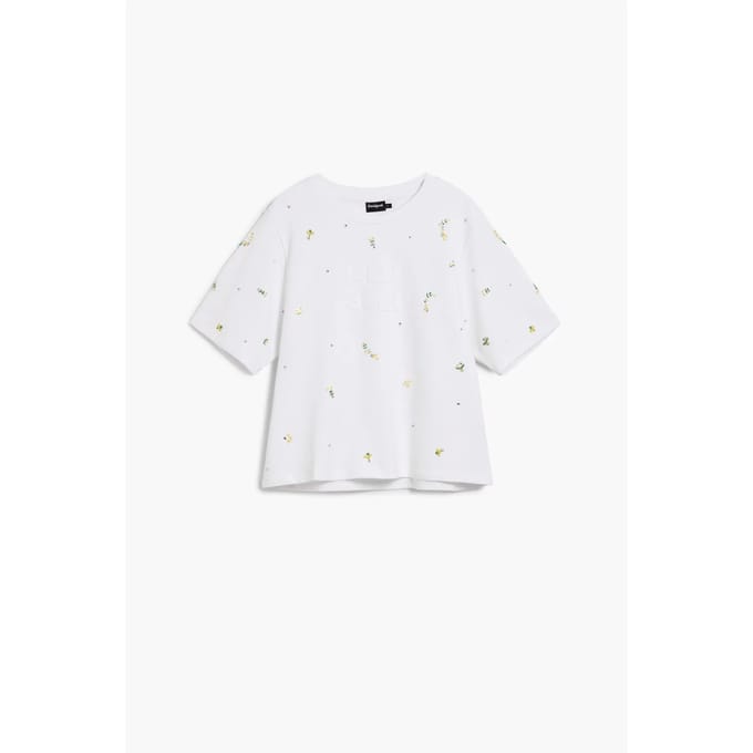 T-shirt Korte Mouw Desigual 26swtk09bi1001xs