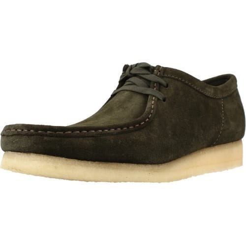 CLARKS Schnürschuhe Wallabee Forest Green Sde