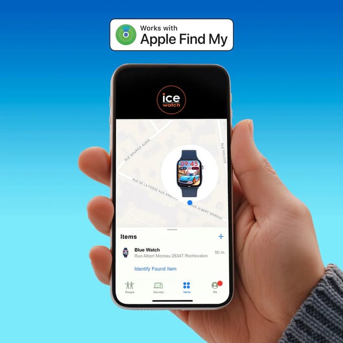 Ice-Watch ICE-Smart junior 3.0 - Kindersmartwatch - 38 mm - Find My - Blue