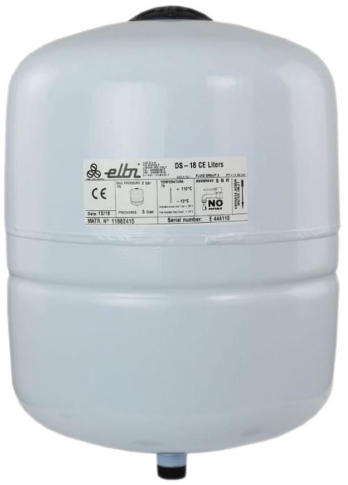 Elbi - Expansievat - DP 35 L - 1" - Verwarming en sanitair - universeel gebruik