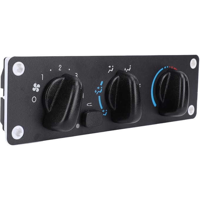 Module de contrôle de climatisation de chauffage AC A22 57054 001 Panneau de contrôle de climatisation de climatisation de remplacement pour Freightliner black