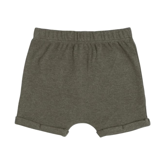Baby's Only Kort broekje Melange - Khaki - 68 - 100% ecologisch katoen - GOTS