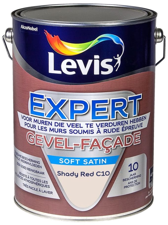 Levis - Expert Gevel Mix - Shady Red C10 - Mengverf - 5 L